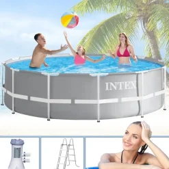 Intex Prism Frame Pool Set 366 x 99 cm inkl. Filterpumpe