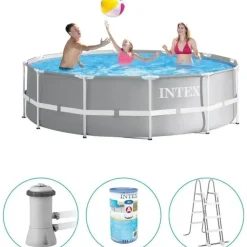 Intex Prism Frame Pool Set 366 x 99 cm inkl. Filterpumpe