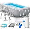 Intex Prism Frame Pool Set 400 x 200 x 100 cm inkl. Filterpumpe