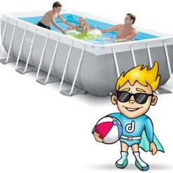 Intex Prism Frame Pool Set 400 x 200 x 122 cm inkl. Filterpumpe