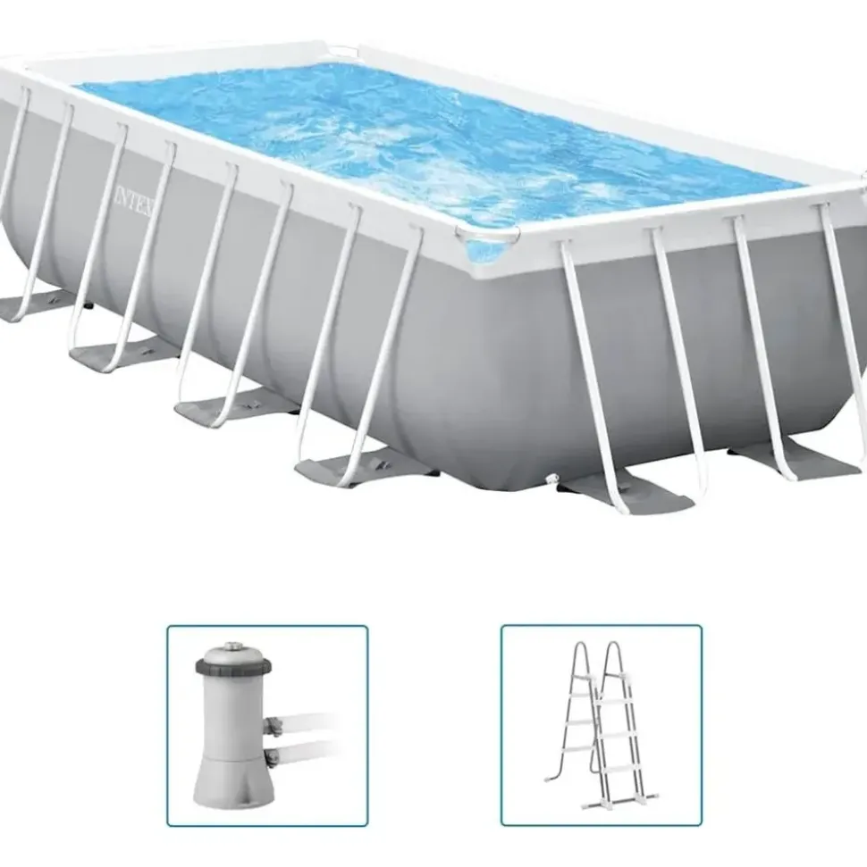 Intex Prism Frame Pool Set 400 x 200 x 122 cm inkl. Filterpumpe
