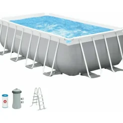 Intex Prism Frame Pool Set 400 x 200 x 122 cm inkl. Filterpumpe