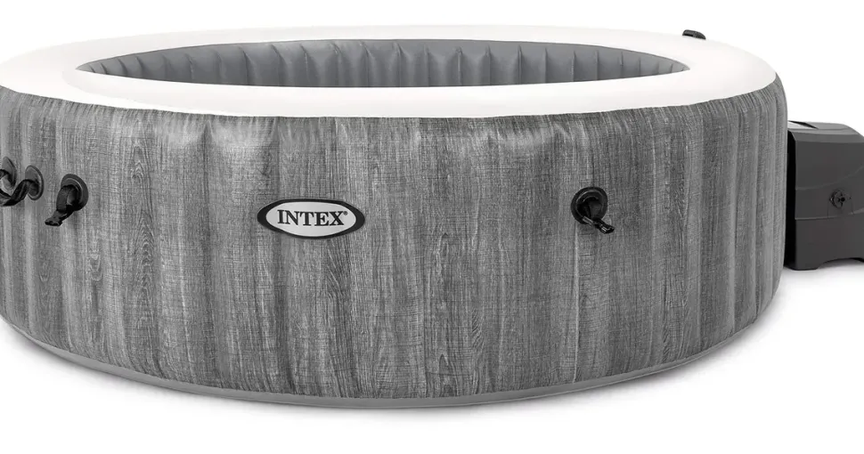 Intex PureSpa Bubble Deluxe Ø 216 x 71 cm greywood