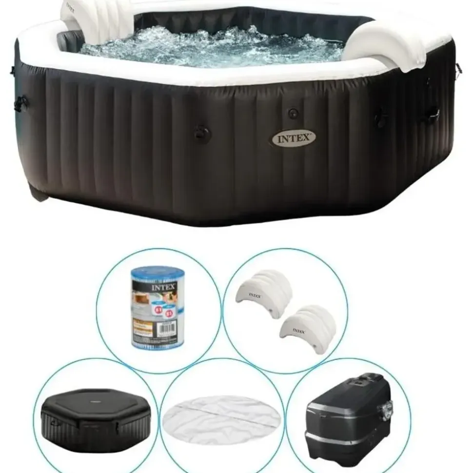 Intex Pure Spa Octagon Bubble Jet