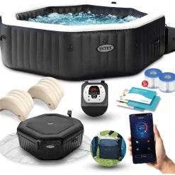 Intex Pure Spa Octagon Bubble Jet 218 x 71 cm