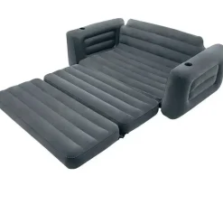 Intex Schlafcouch Futon 2-Sitzer Grau