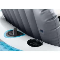 Intex Schlauchboot Excursion 4 Blau inkl. Pumpe und Alu-Paddel