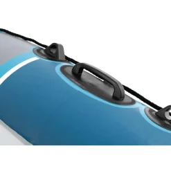 Intex Schlauchboot Excursion 4 Blau inkl. Pumpe und Alu-Paddel