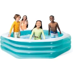 Intex Swim Center Achteckiger Pool 254 x 254 x 56 cm (58492)