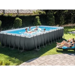 Intex Ultra XTR Frame Pool-Set rechteckig 732 x 366 x 132 cm inkl. Sandfilteranlage