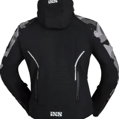 IXS Moto Camo Textiljacke Schwarz/Mehrfarbig L