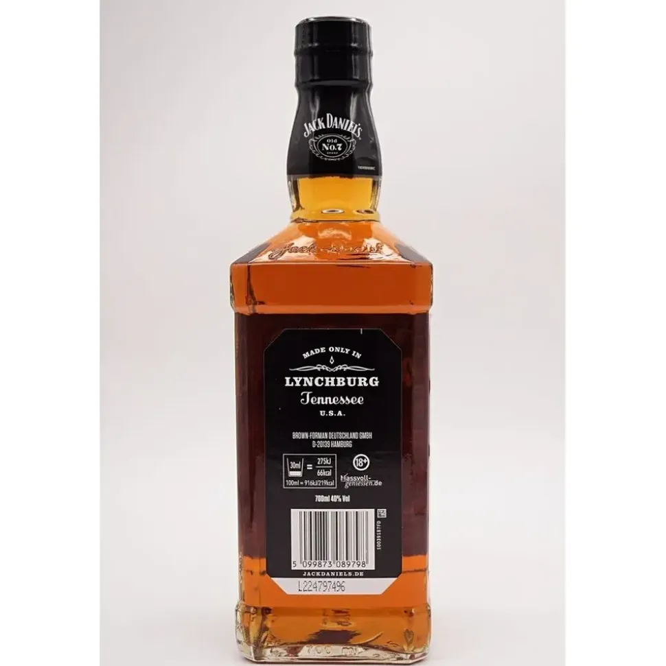 Jack Daniel's Old No.7 Tennessee 40% vol 0,7 l