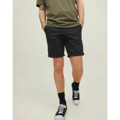 JACK & JONES Bowie Solid Sa Kurze Hose Black S