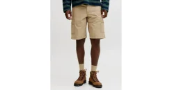 JACK & JONES Cargoshorts JPSTCOLE MATTY CARGO SHORT MID beige S