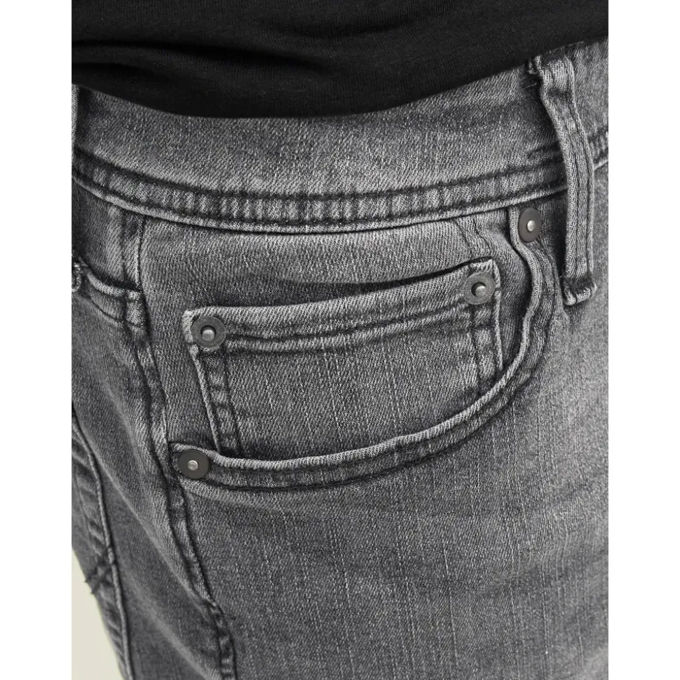 JACK & JONES Glenn Original Sq 349 Slim Fit Jeans Black Denim 32 34
