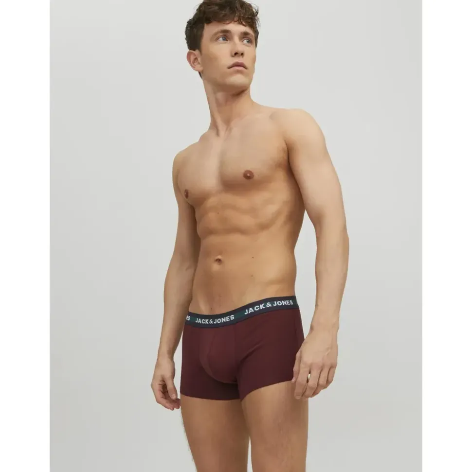 JACK & JONES Jacoliver Trunks Mehrfarbig XL 5er Pack