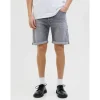 JACK & JONES Shorts JJIORIGINAL mit stylischem Aufschlag und Knopfleiste Baumwollmischung, regular fit grau XS