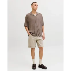 JACK & JONES Shorts JPSTRICK DYLAN ORIGINAL SHORTS beige L