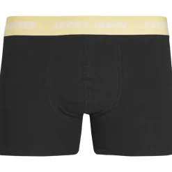 JACK & JONES Vito Solid Boxershorts 7 Einheiten Black / Pack Black L