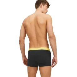 JACK & JONES Vito Solid Boxershorts 7 Einheiten Black / Pack Black L