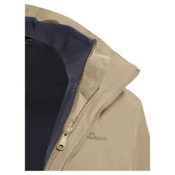 Jack Wolfskin Damen Baylight 3in1 W Coat, Anis, S EU