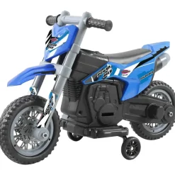 Jamara Power Bike Motorrad blau (6 V)