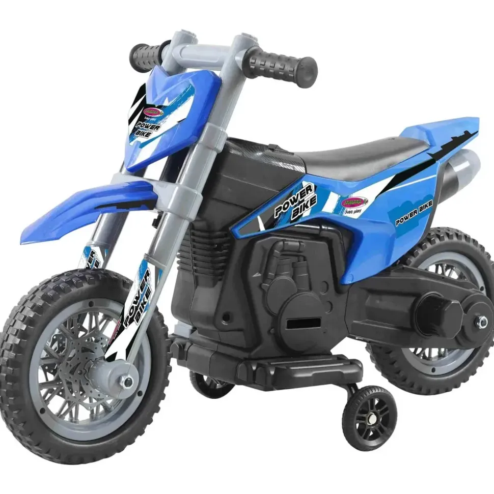 Jamara Power Bike Motorrad blau (6 V)