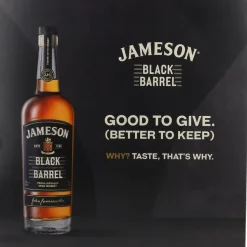 Jameson Black Barrel Irish 40% vol 0,7 l Geschenkbox