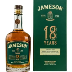 Jameson 18 Years Old Triple Distilled Irish 46% vol 0,7 l Geschenkbox