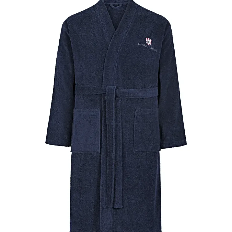 Jan Vanderstorm JANNING Bademantel Blau XXL