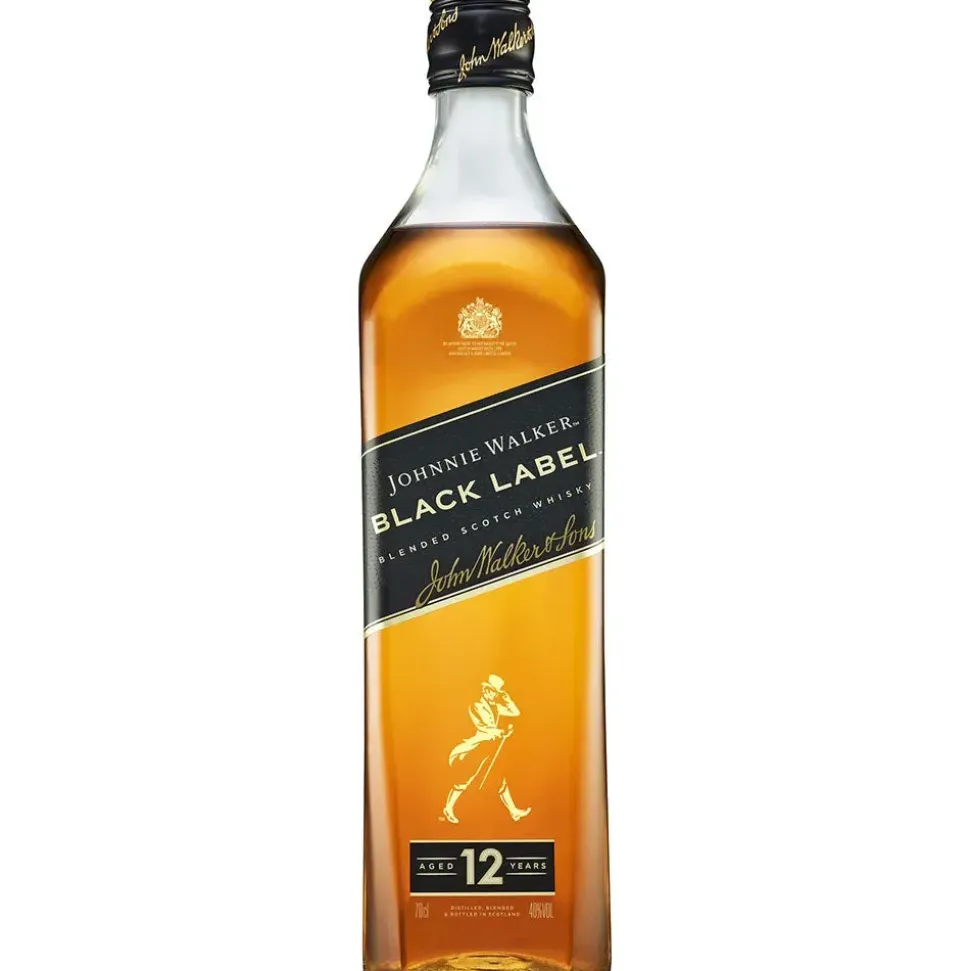 Johnnie Walker 12 Years Old Black Label Blended Scotch 40% vol 0,7 l Geschenkbox