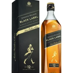 Johnnie Walker 12 Years Old Black Label Blended Scotch 40% vol 0,7 l Geschenkbox