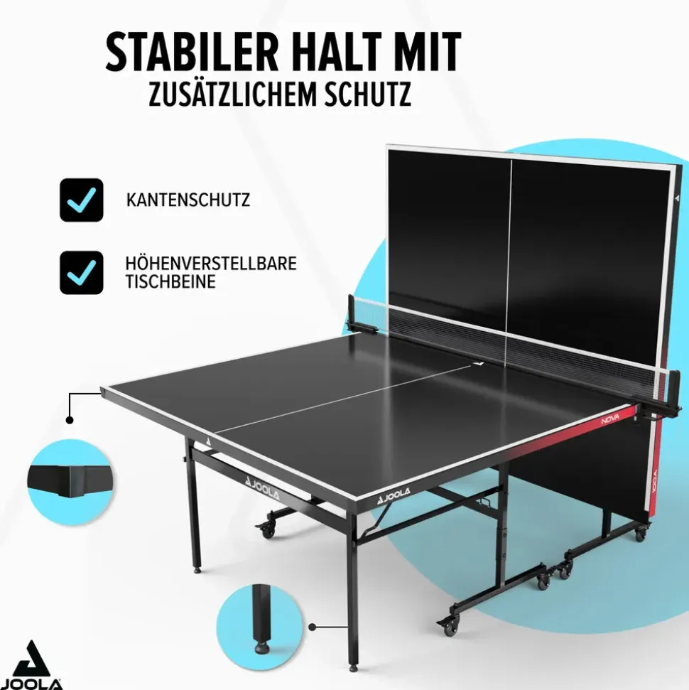 Joola Outdoor Nova 100A Schwarz/Rot