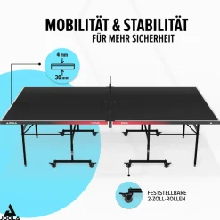 Joola Outdoor Nova 100A Schwarz/Rot