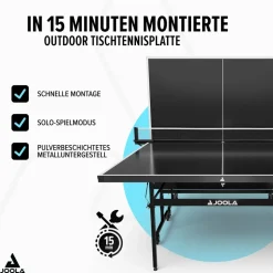 Joola Outdoor Nova 100A Schwarz/Rot
