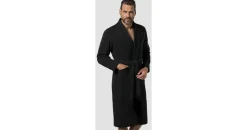 Jp1880 Bademantel Schwarz 6XL
