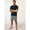 Jp1880 Pyjama navy / weiß XL