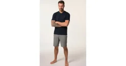 Jp1880 Pyjama navy / weiß XL