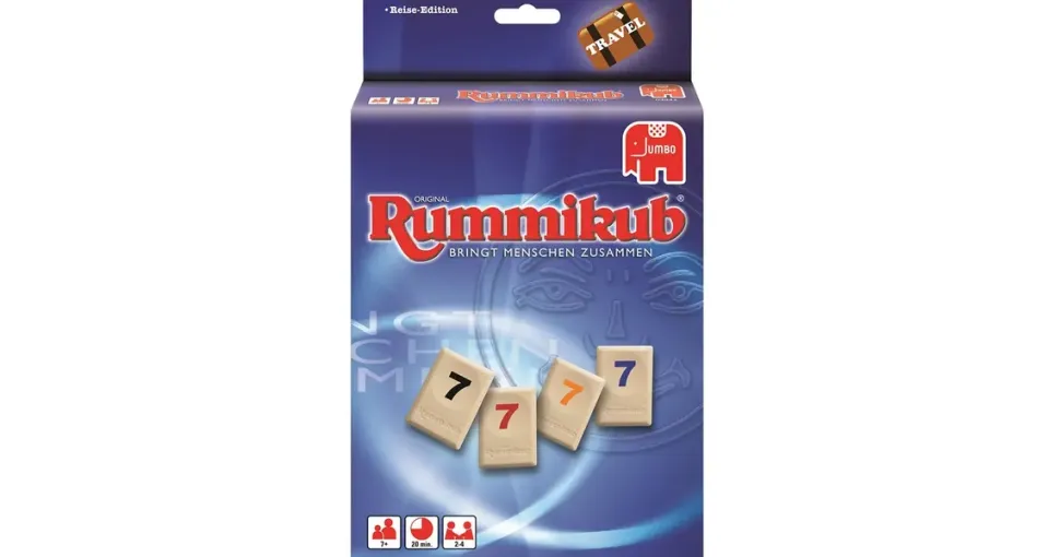 JUMBO Spiele Original Rummikub Travel