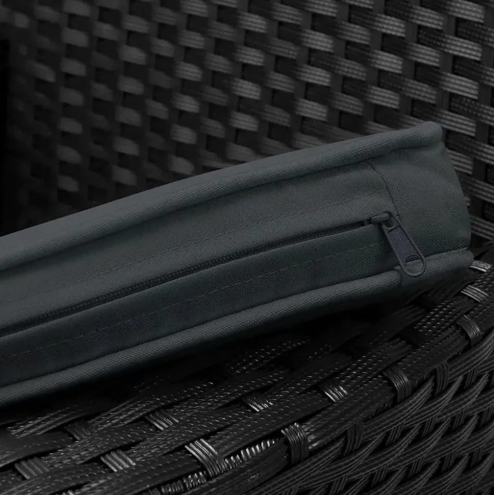 Juskys Bayamo Set 3-tlg. schwarz/grau