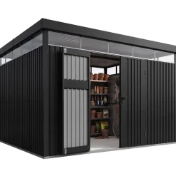 Juskys Gerätehaus Luzern 12 m2 Anthrazit