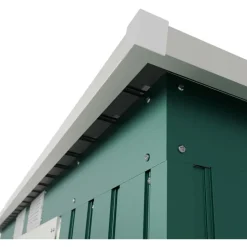 Juskys Geräteschuppen M 2,13 x 1,3 m dunkelgrün