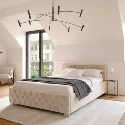 Juskys Nizza 180 x 200 cm beige