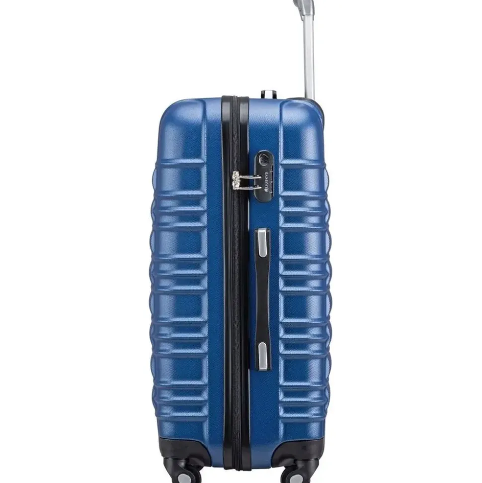 Juskys Rom Koffer-Set 4-tlg. blau