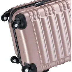 Juskys Rom Koffer-Set 4-tlg. rosa
