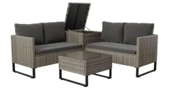 Juskys  Santorini Set 10-tlg. grau