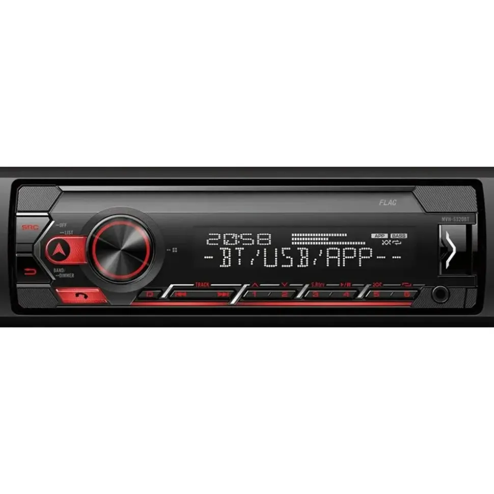 JUST SOUND best choice for caraudio Autoradio Einbaupaket Pioneer MVH-S320BT passend für Nissan Micra K11 | Bluetooth USB