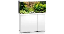 juwel® aquarium Rio 350 Aquariumkombination 350,0 l Heizer, Filter, Unterschrank Weiß