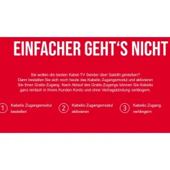 Kabelio Zugangsmodul inkl. 3 Monate Gratis-Zugang (CI+ Modul)