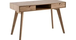 KADIMA DESIGN Schreibtisch Eiche beige